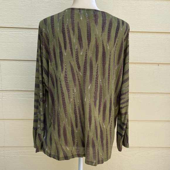Michael Kors Drape Neck Top Size XL - Picture 10 of 10
